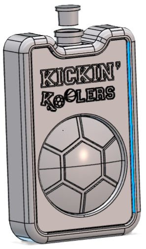 Soccer ice pack
